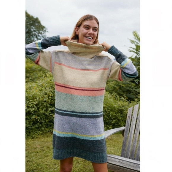 Daily Practice by Anthropologie Turtleneck Sweater Dress - Picture 3 of 9